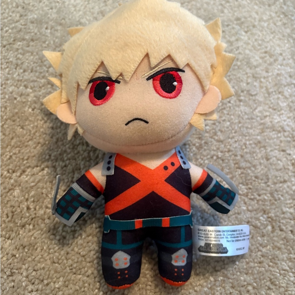 bakugou my hero academia plushie